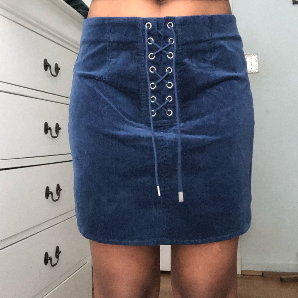 Forever 21 blue skirt
